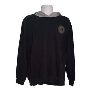 The North Face Black and Gray Pullover Hoodie Men's XL